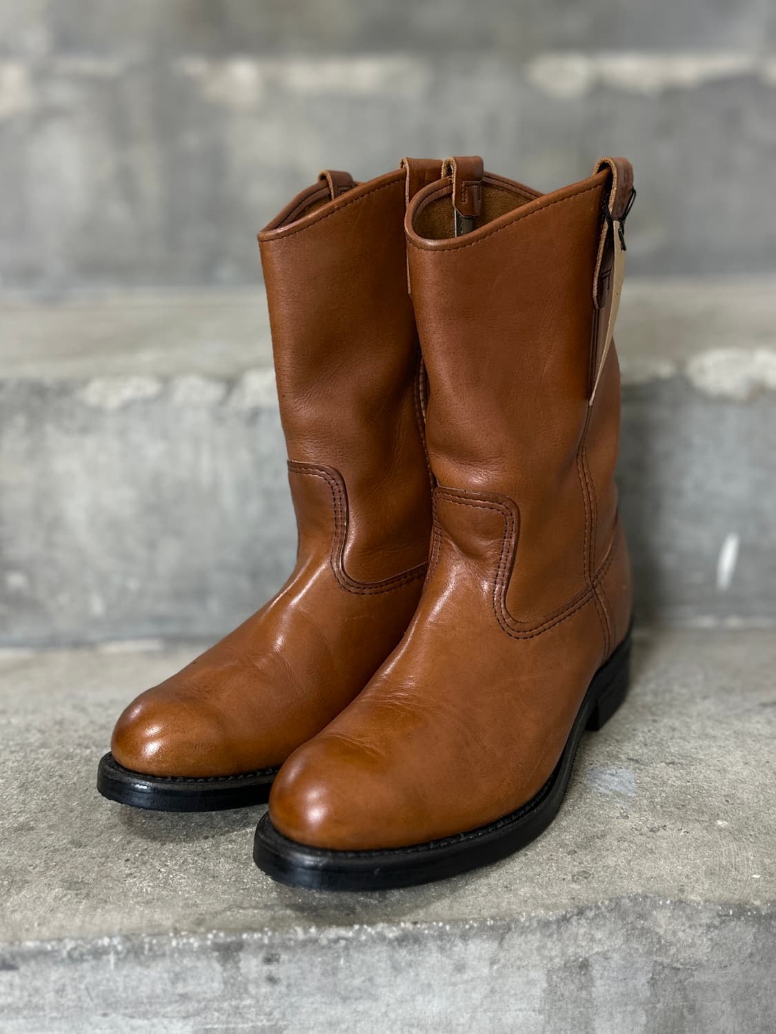 90's OG USA Made 레드윙 1115 페코스 웨스턴 부츠 상품이미지4