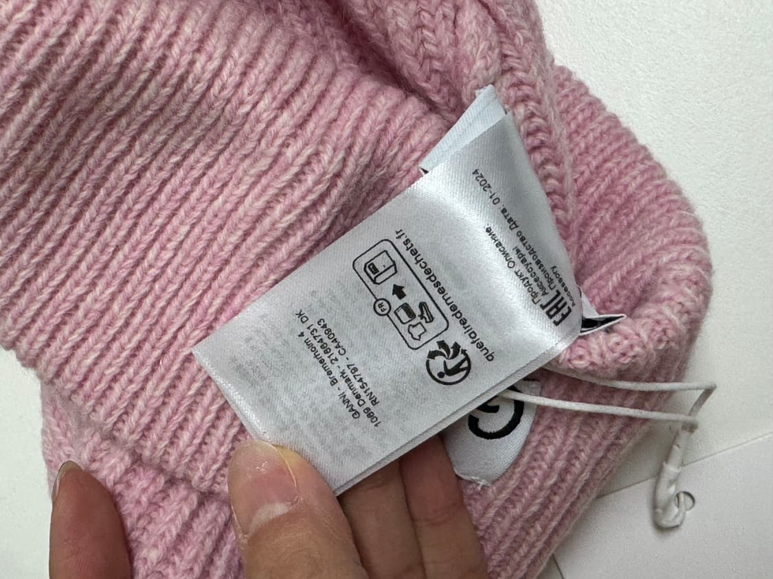 가니 비니 핑크색(새제품) 상품이미지6