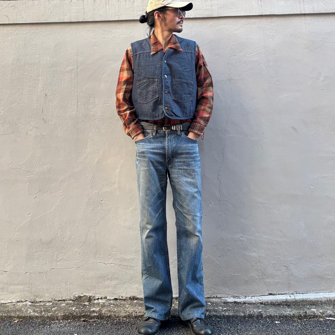 미국 시어스 쉐르파 데님 베스트 상품이미지6