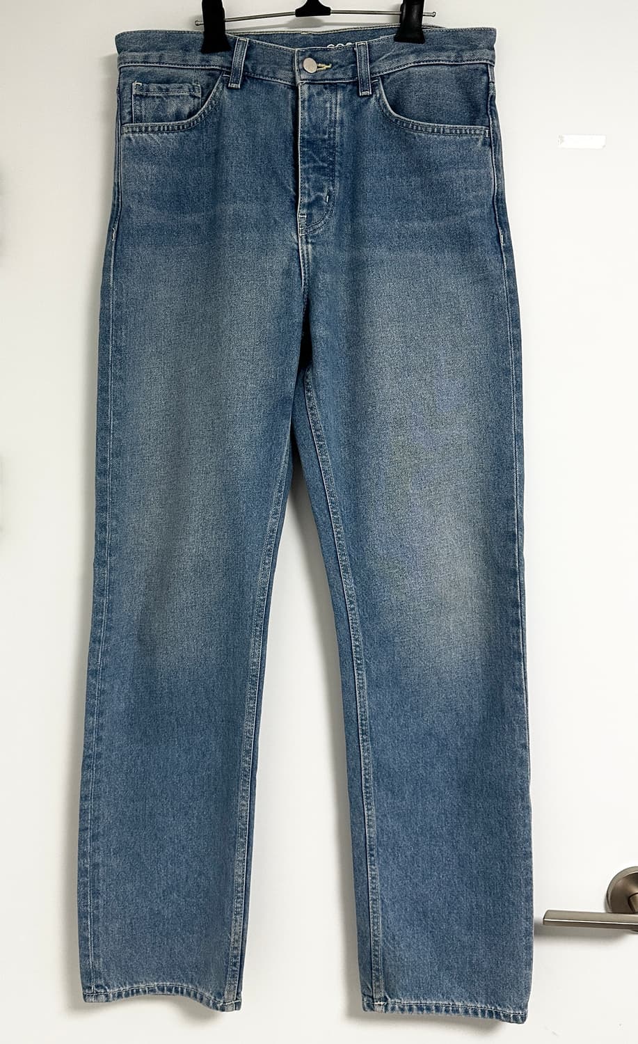 [코스] 남성 레귤러 스트레이트핏 30/32 연청 상품이미지1