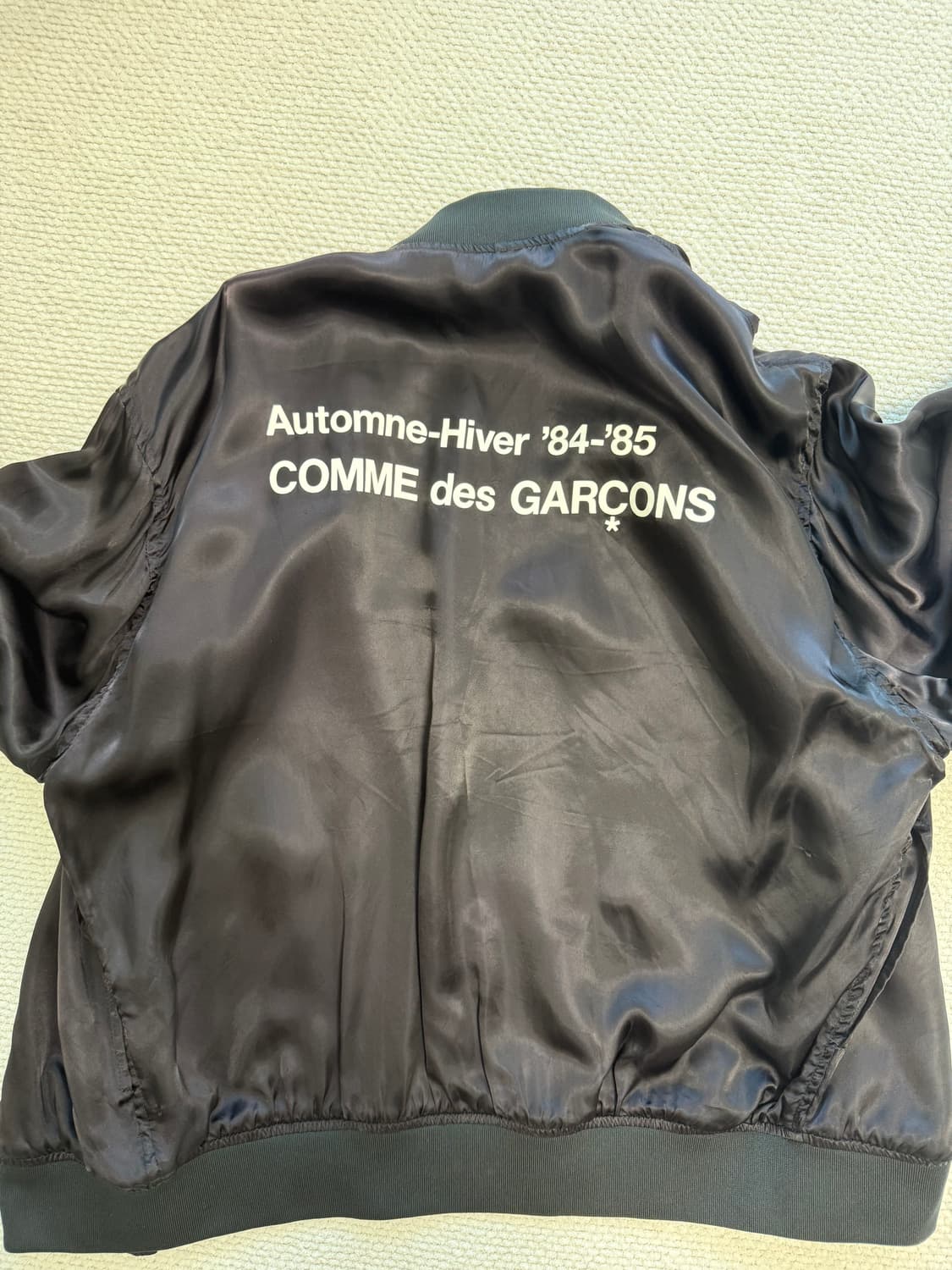 (급처) 꼼데가르송 CDG 스태프 블루종 L 상품이미지1