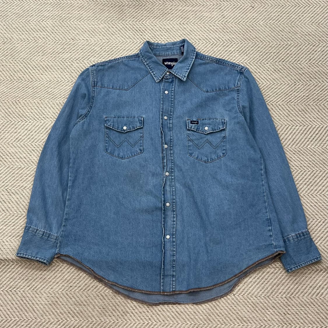 랭글러 데님셔츠 r2425 상품이미지1