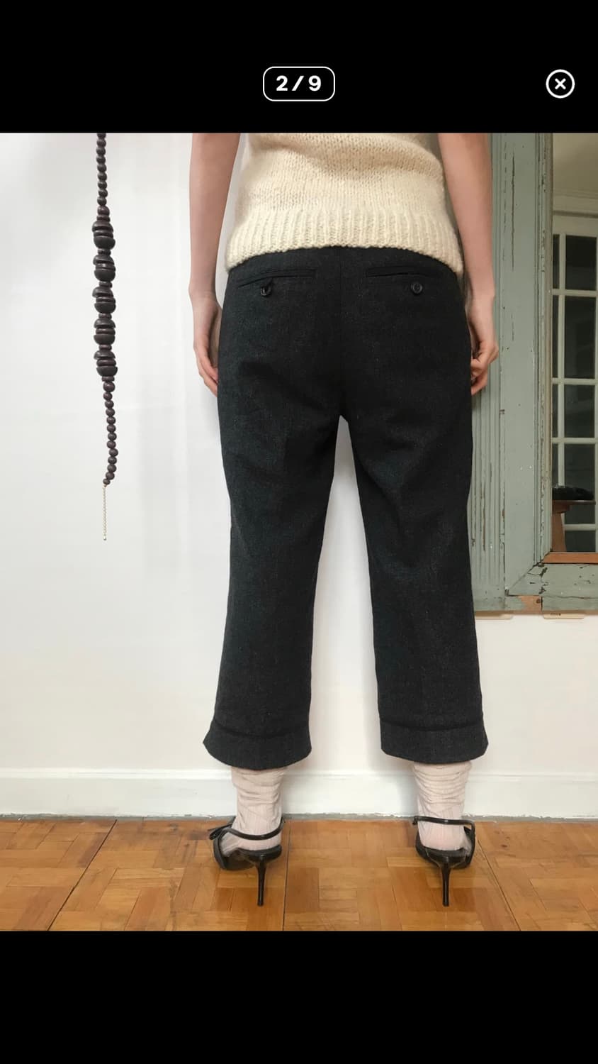 Vintage Wool Capri Pants 상품이미지3