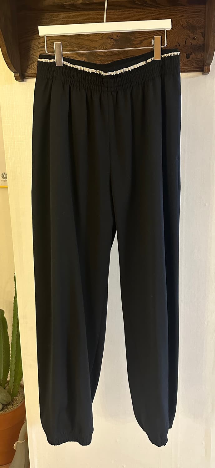 스탠드얼론 울 조거 팬츠 블랙 (M) 상품이미지1