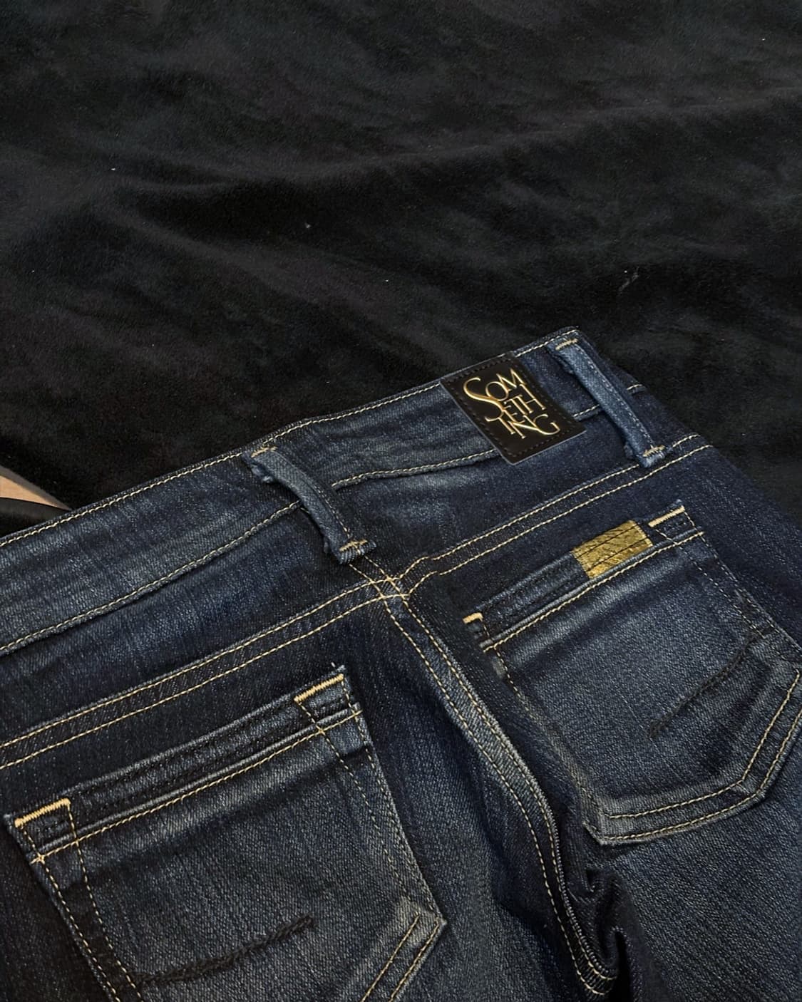 일본빈티지 썸씽 부츠컷 데님 상품이미지5