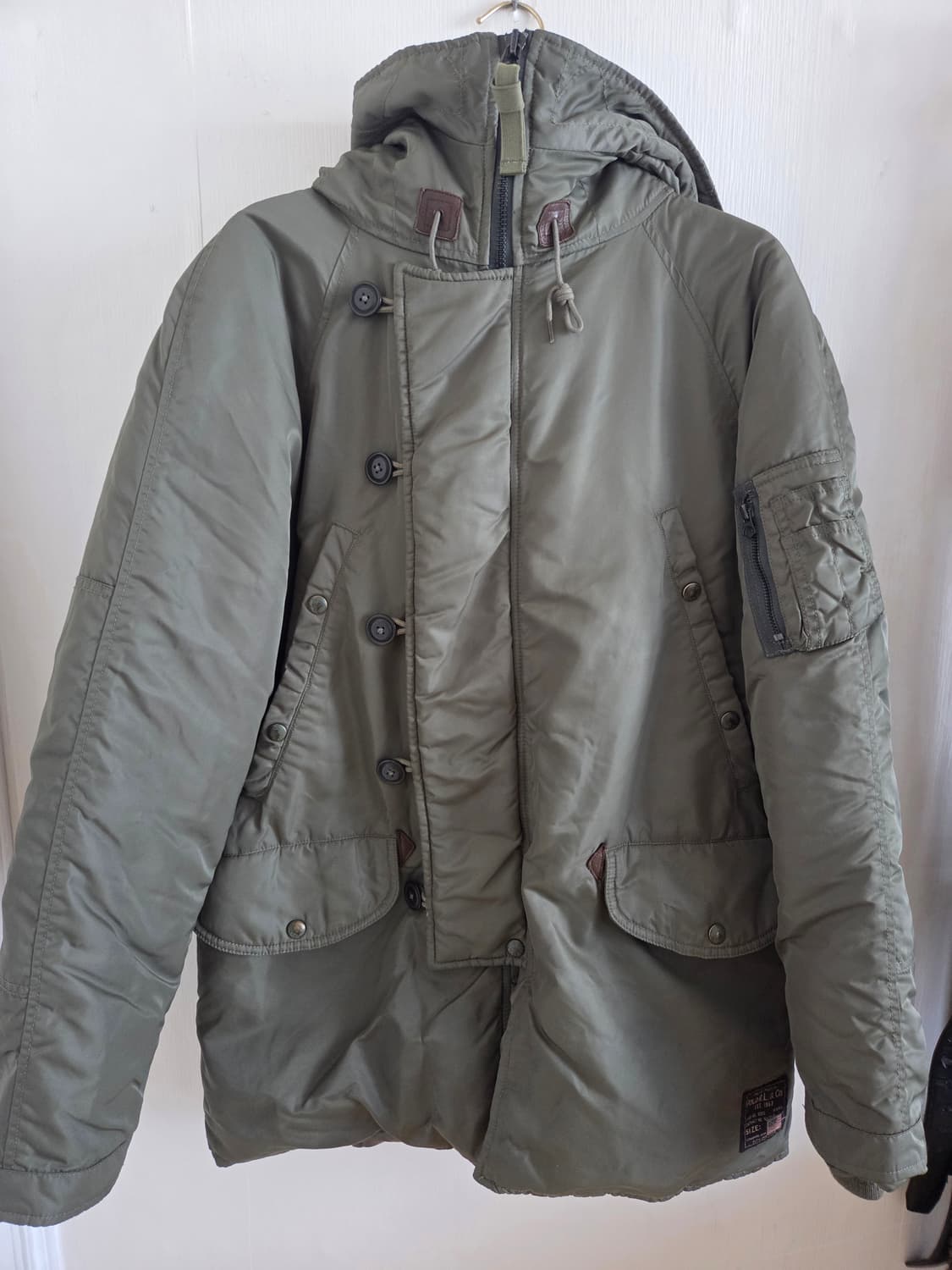 폴로 랄프로렌 N3B 밀리터리 덕다운 S 상품이미지1