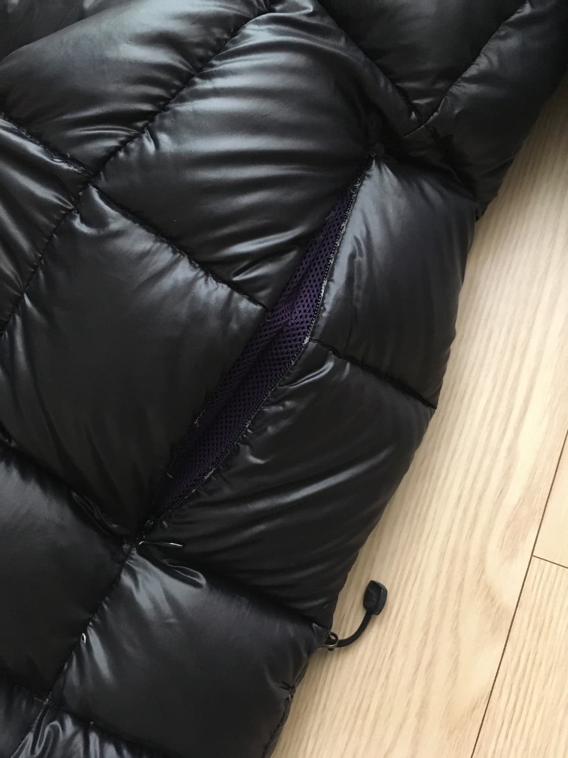 (85) 노스페이스 700 메트로 퍼텍스 퀸텀 유광 블랙 보라 패딩 상품이미지8