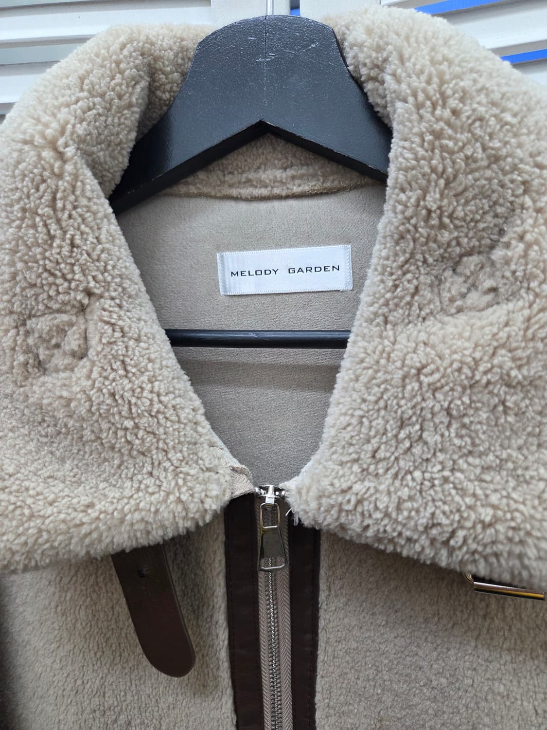 멜로디가든 시어링 무스탕 상품이미지3