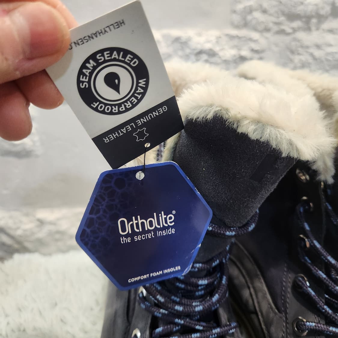 ❄️ 헬리한센 정품 퍼안감 워터프루프 부츠 / 250 / 새상품급 상품이미지3