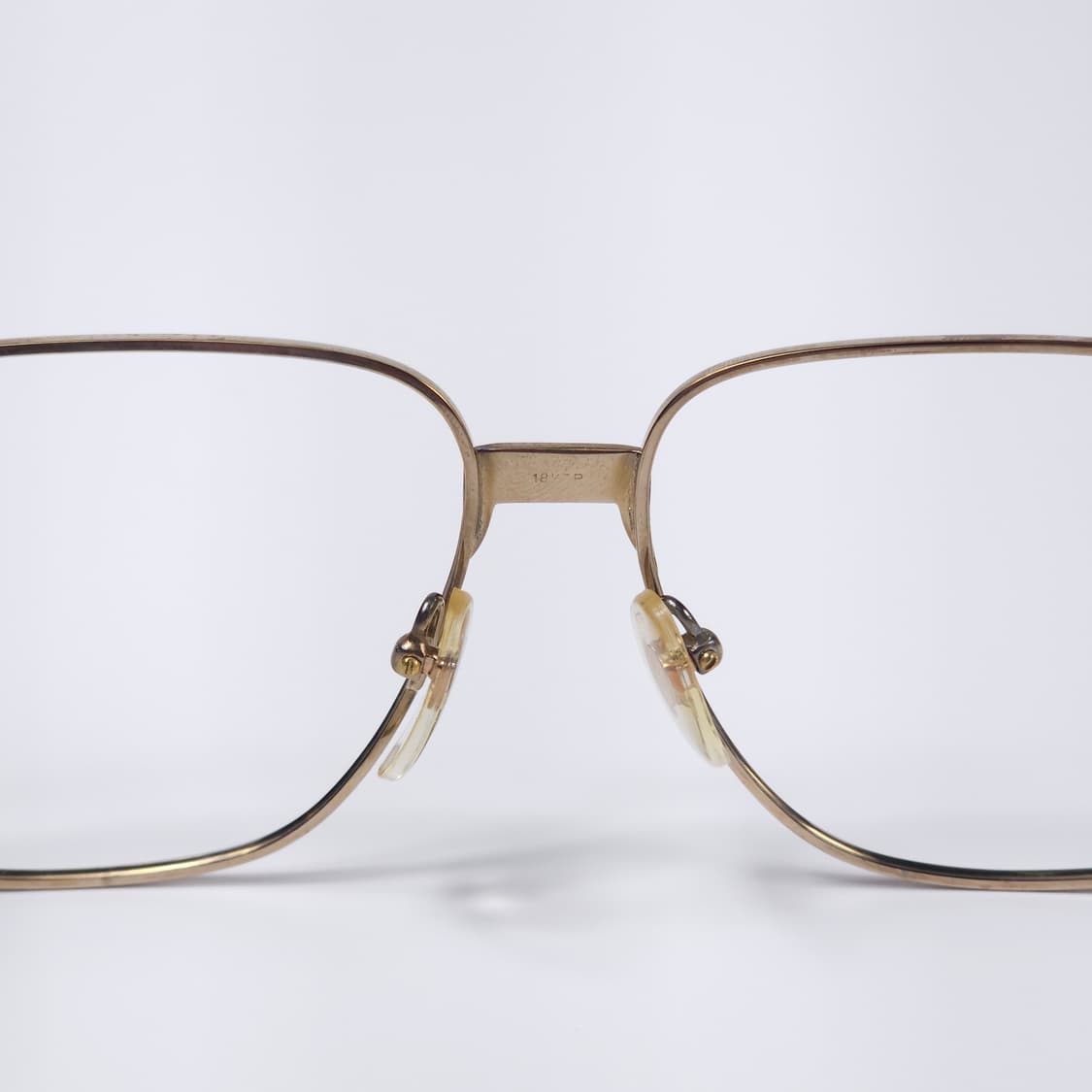 18K 도금 90년도 올드빈티지 톨토이즈 안경 상품이미지9