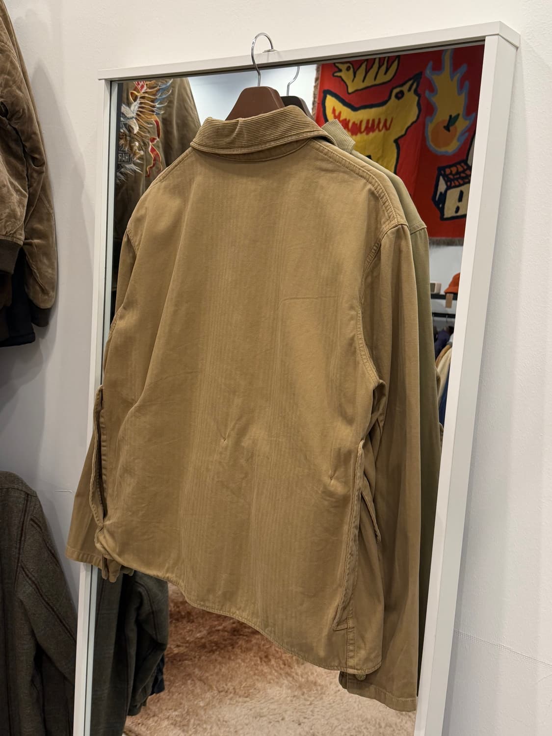 Eat Dust 빈티지 HBT 모호크 헌팅 자켓 (Portugal) 상품이미지7