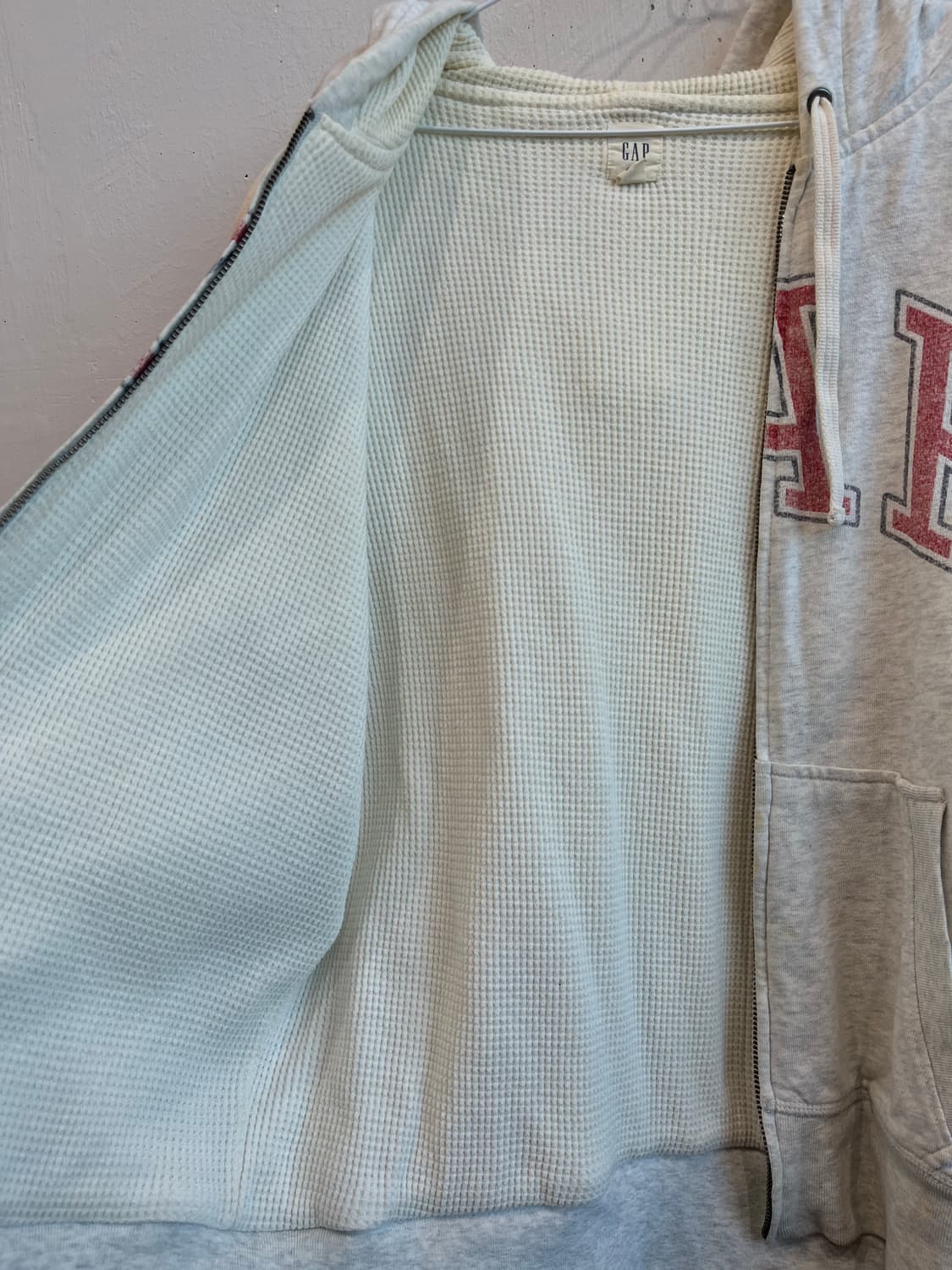 GAP 갭 로고 와플 후드집업  상품이미지6