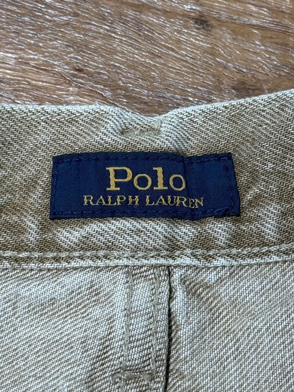 폴로 랄프로렌 베이지 버튼 워시드 코튼 팬츠 상품이미지7