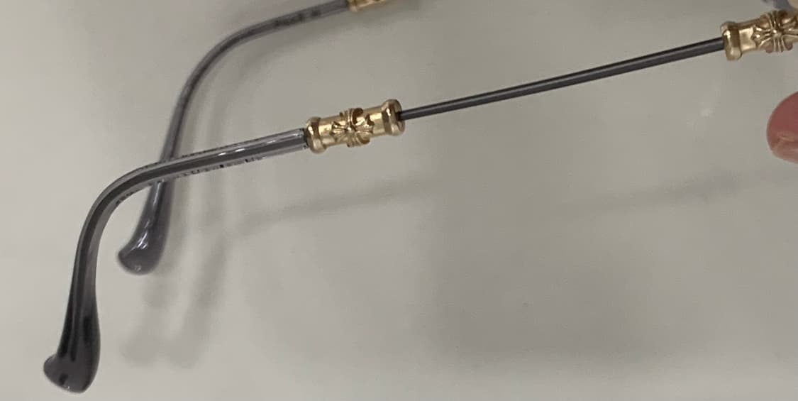 크롬하츠 필스3 [ORB-FL] 안경 그레이&골드 컬러 상품이미지9