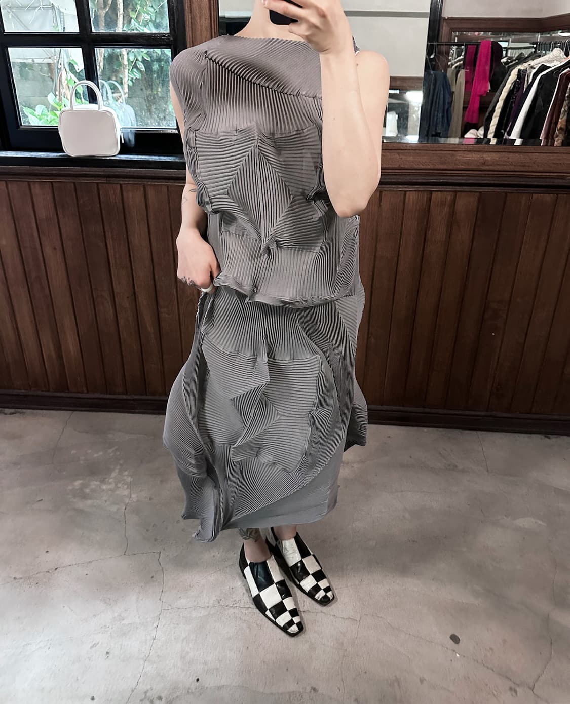 pleats top & skirt set 상품이미지2
