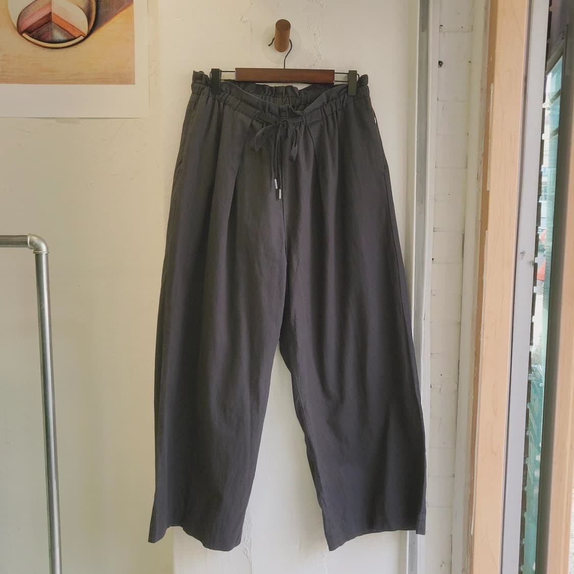 블랙 밴딩 치노팬츠 상품이미지1