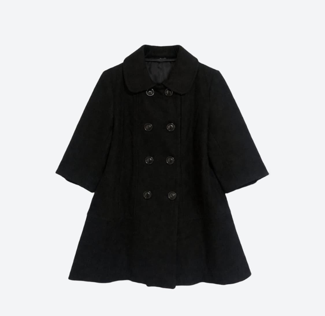 Benefit 더블버튼 하프코트 떡볶이 일본빈티지리즈리사스나이델엑시즈팜 상품이미지1