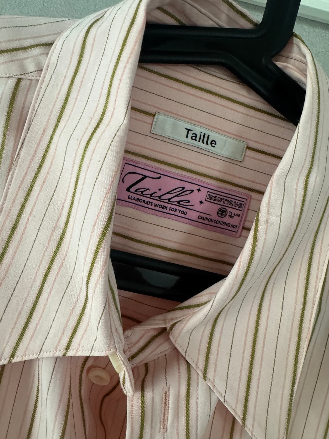 타일레 조비 스트라이프 셔츠 2사이즈 판매  상품이미지3