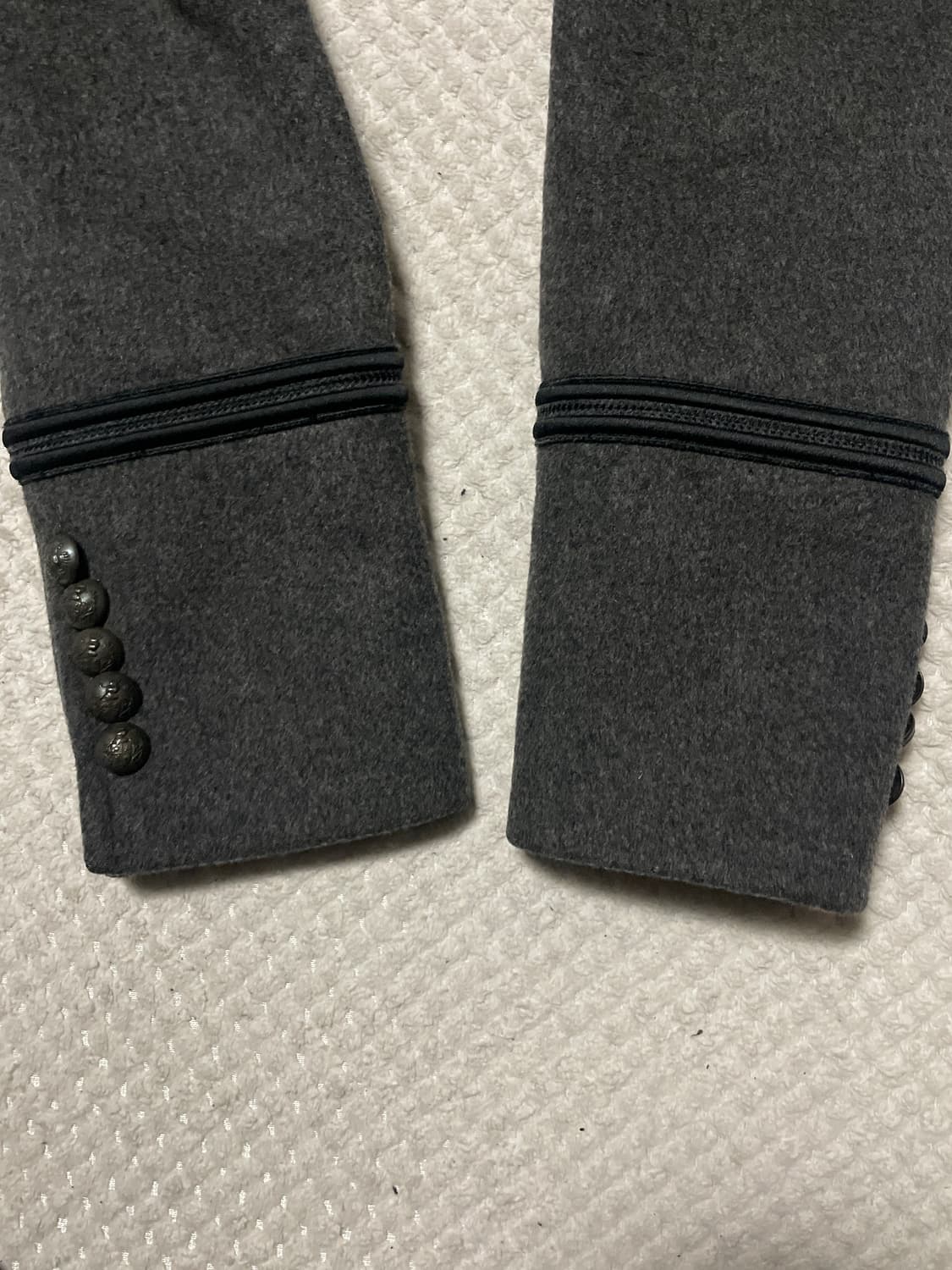 TIME HOMME 타임옴므 웨스턴 무드 양모 캐시미어 나폴레옹 코트 상품이미지6