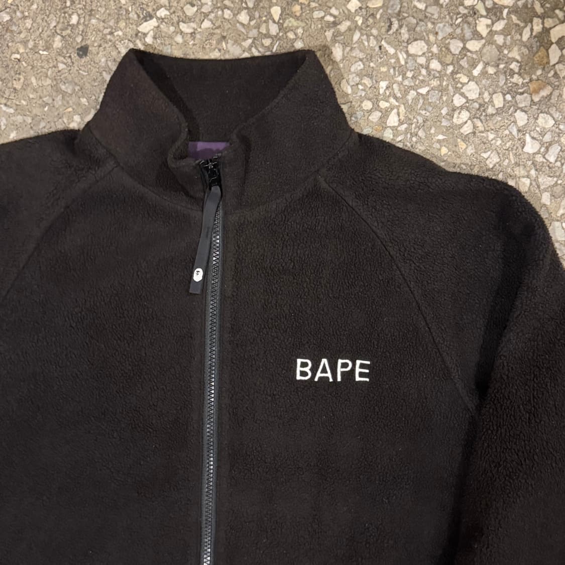 베이프 빅페이스 플리스 자켓 XS 상품이미지3