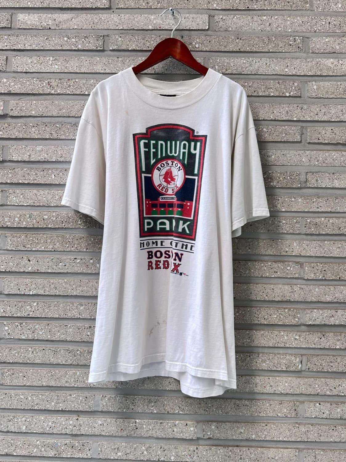 [L]90's Made in USA 보스턴 RED SOX 티셔츠 상품이미지1