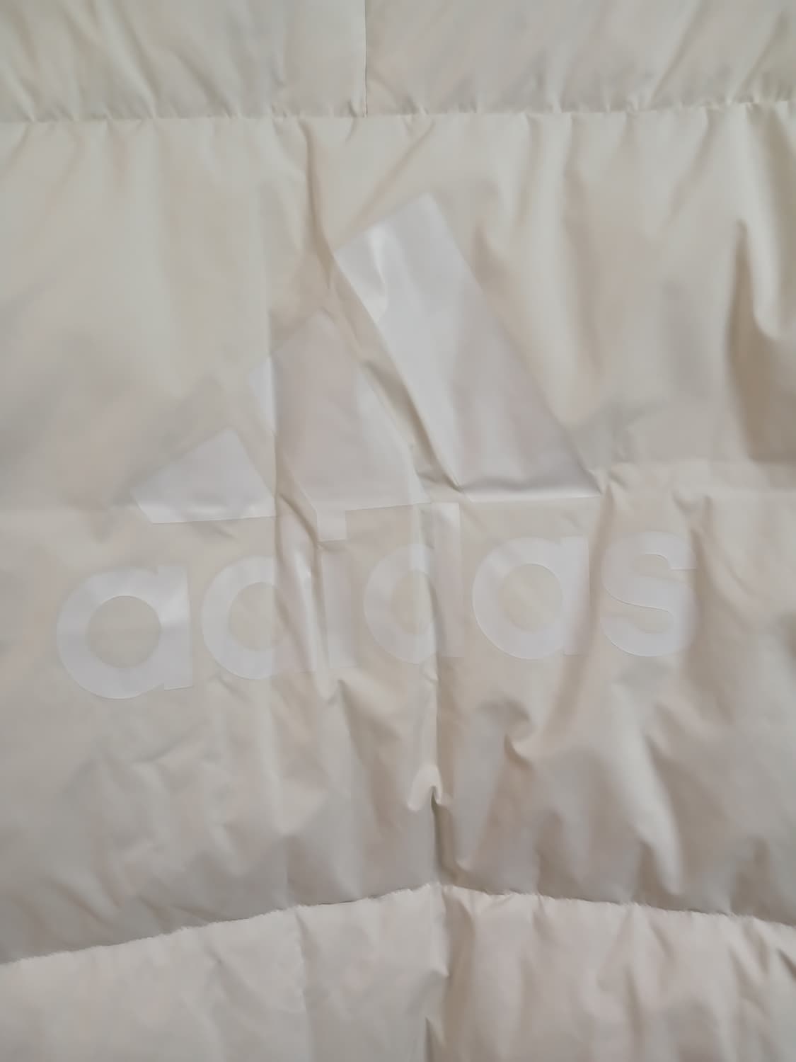 (M,95)아디다스 남녀공용 푸피 롱 다운패딩 화이트 상품이미지5