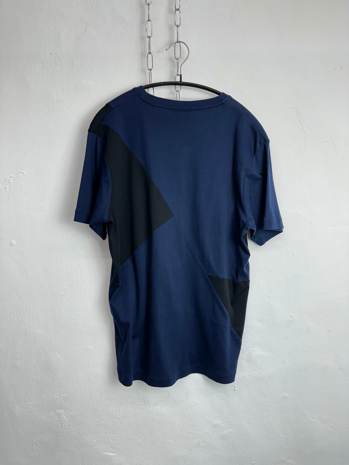 Lanvin Paneled V-neck Short Sleeve T-shi 상품이미지7