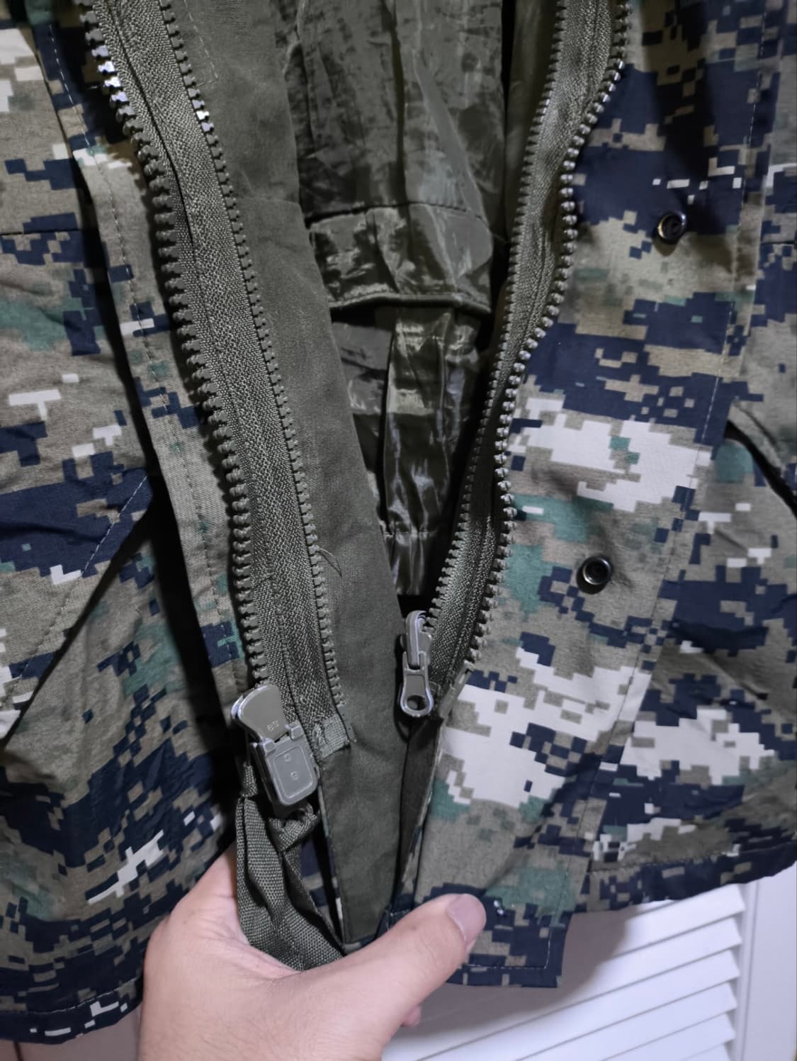 라지레귤러 미군 디지털 고어텍스 스키파카 고어텍스 상품이미지6