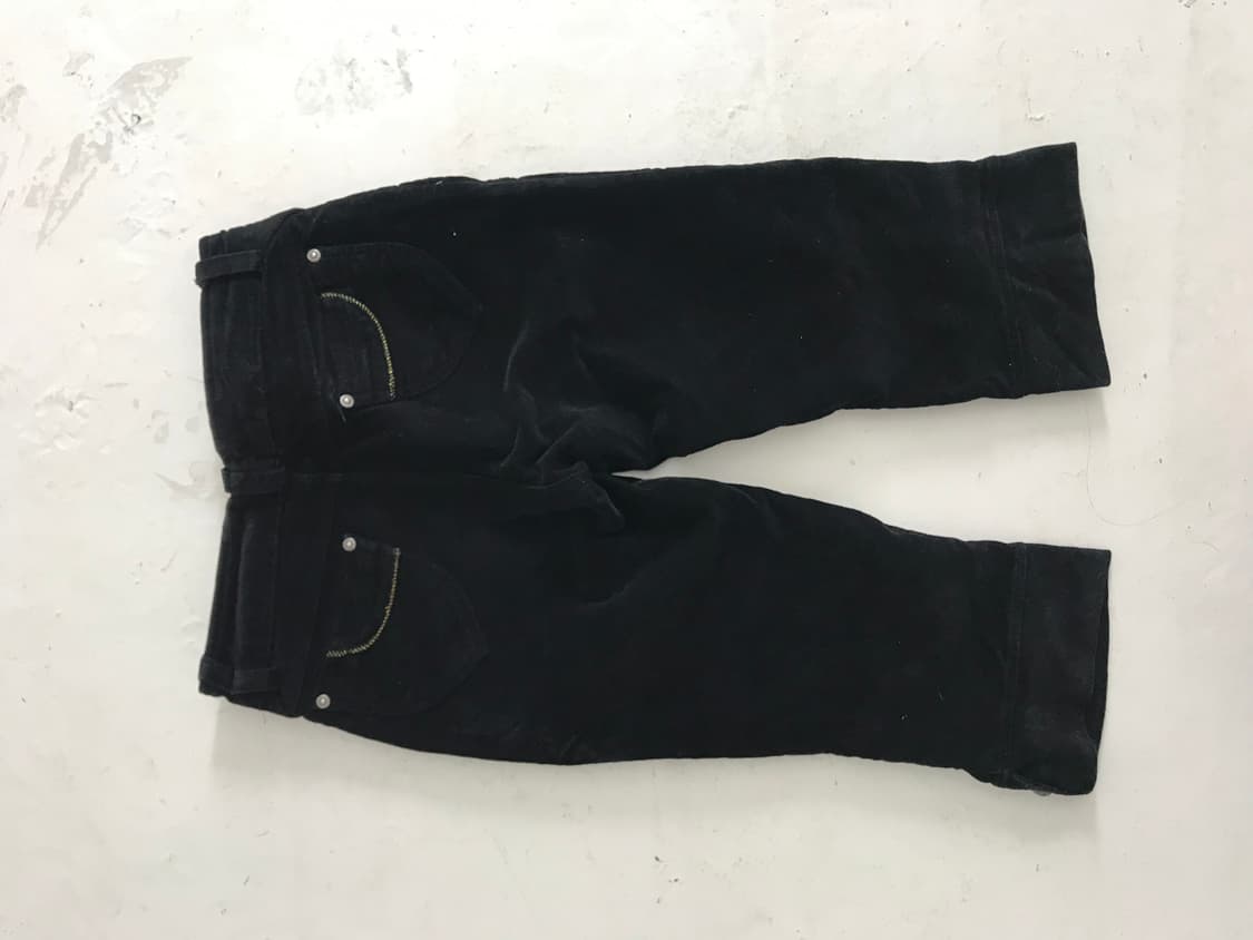 Velvet shirring antique ⚪️  capri pants 상품이미지9