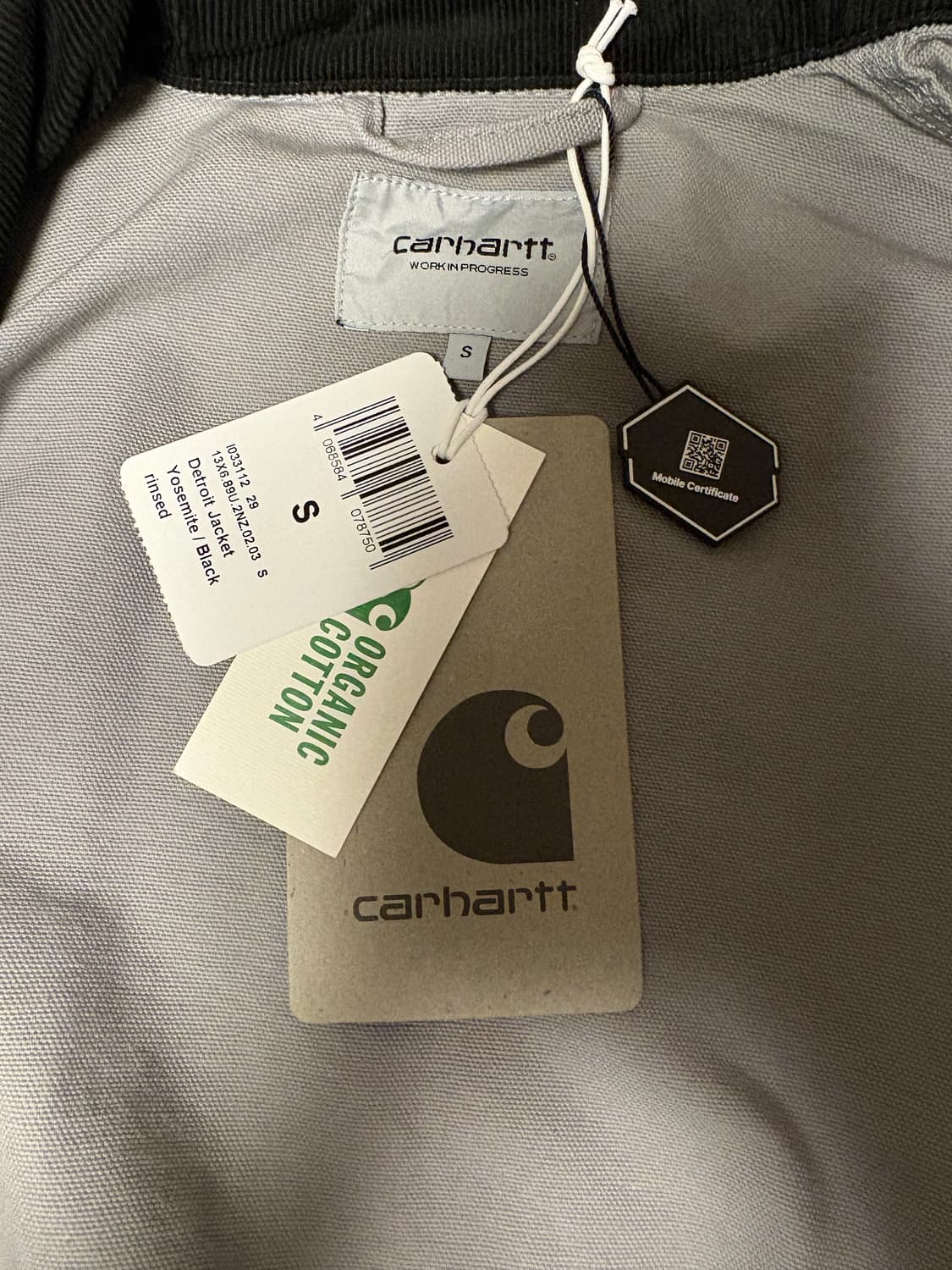 칼하트 WIP 디트로이트 자켓 S(90) 상품이미지3