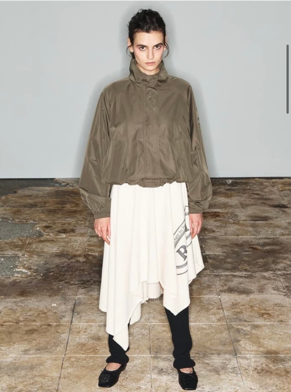 오픈와이와이 openyy 플레어 저지 스커트 상품이미지3