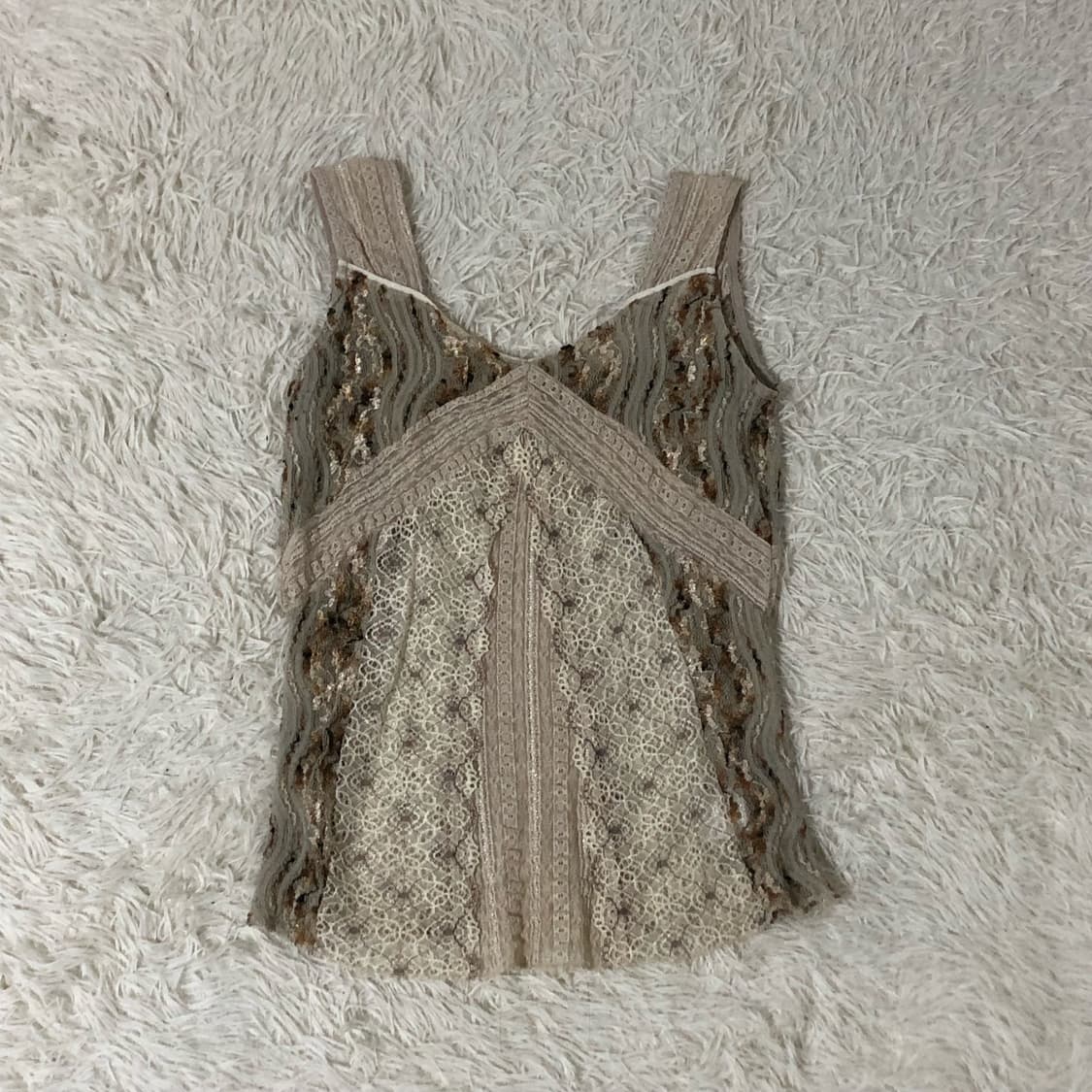 빈티지 시스루 나시 상품이미지1