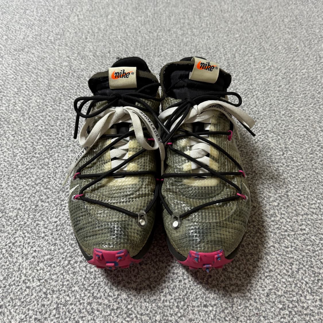 [정가 30만원] 나이키 오프화이트 베이퍼 스트릿 핑크 상품이미지4