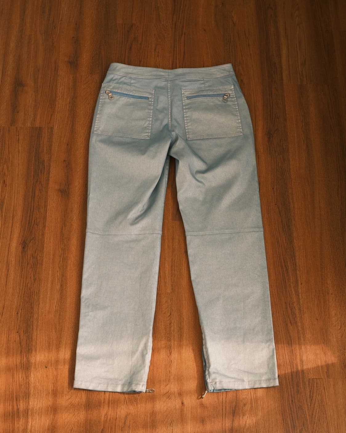 샤넬 2002ss 1번 룩 메탈릭 코티드 팬츠 상품이미지7