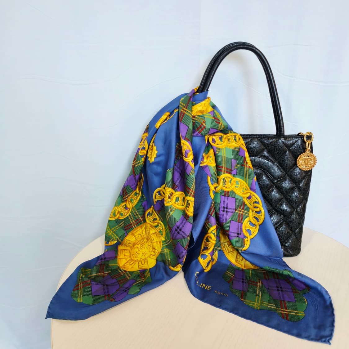 CELINE 셀린느 스카프 (86cm) [BCFS11735-102-04] 상품이미지1