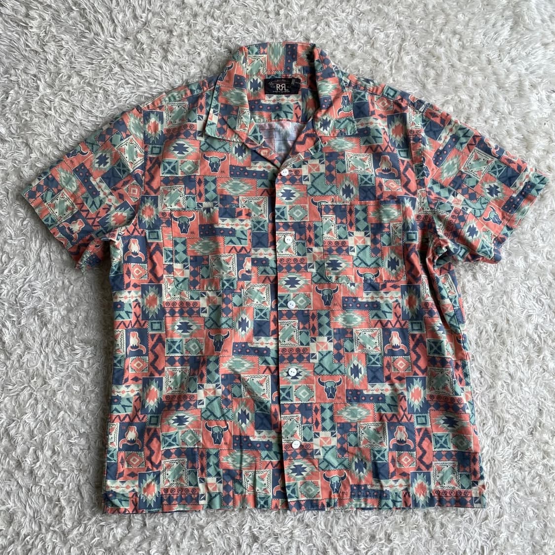 RRL 알로하 반팔셔츠 상품이미지1