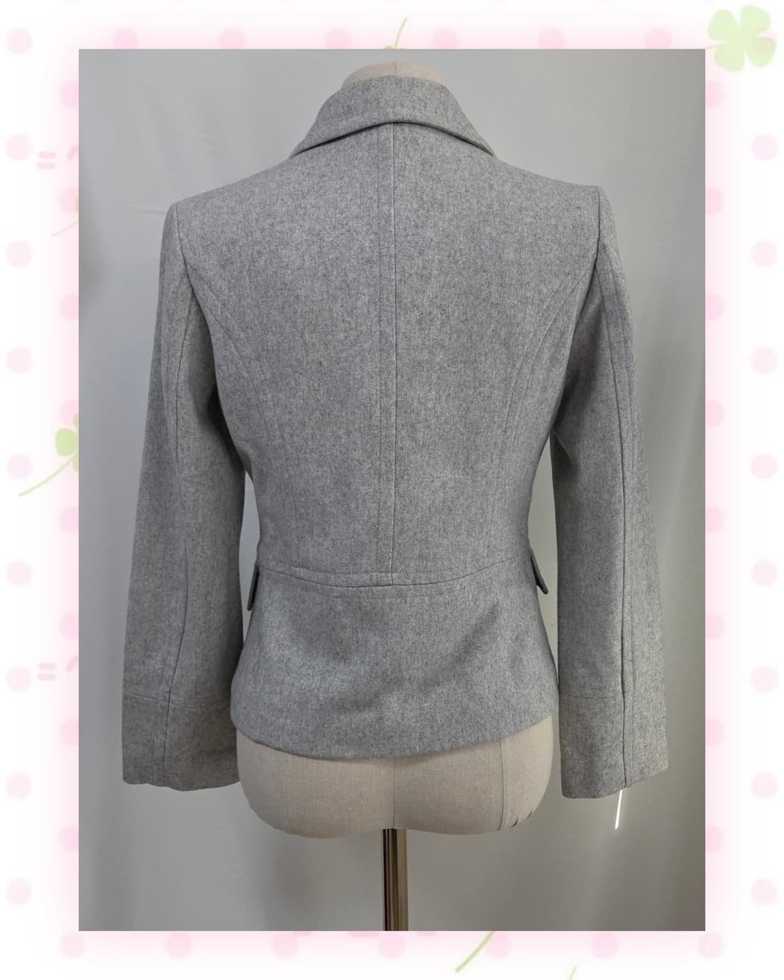 연회색 울혼방 자켓 상품이미지2