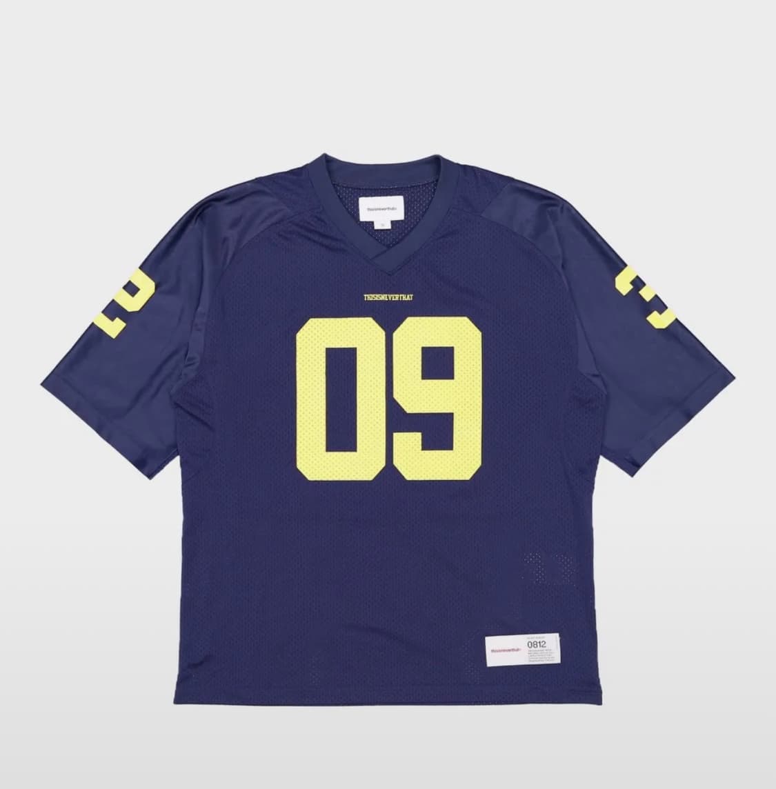 디스이즈네버댓 Mesh Football Jersey Navy M 상품이미지3