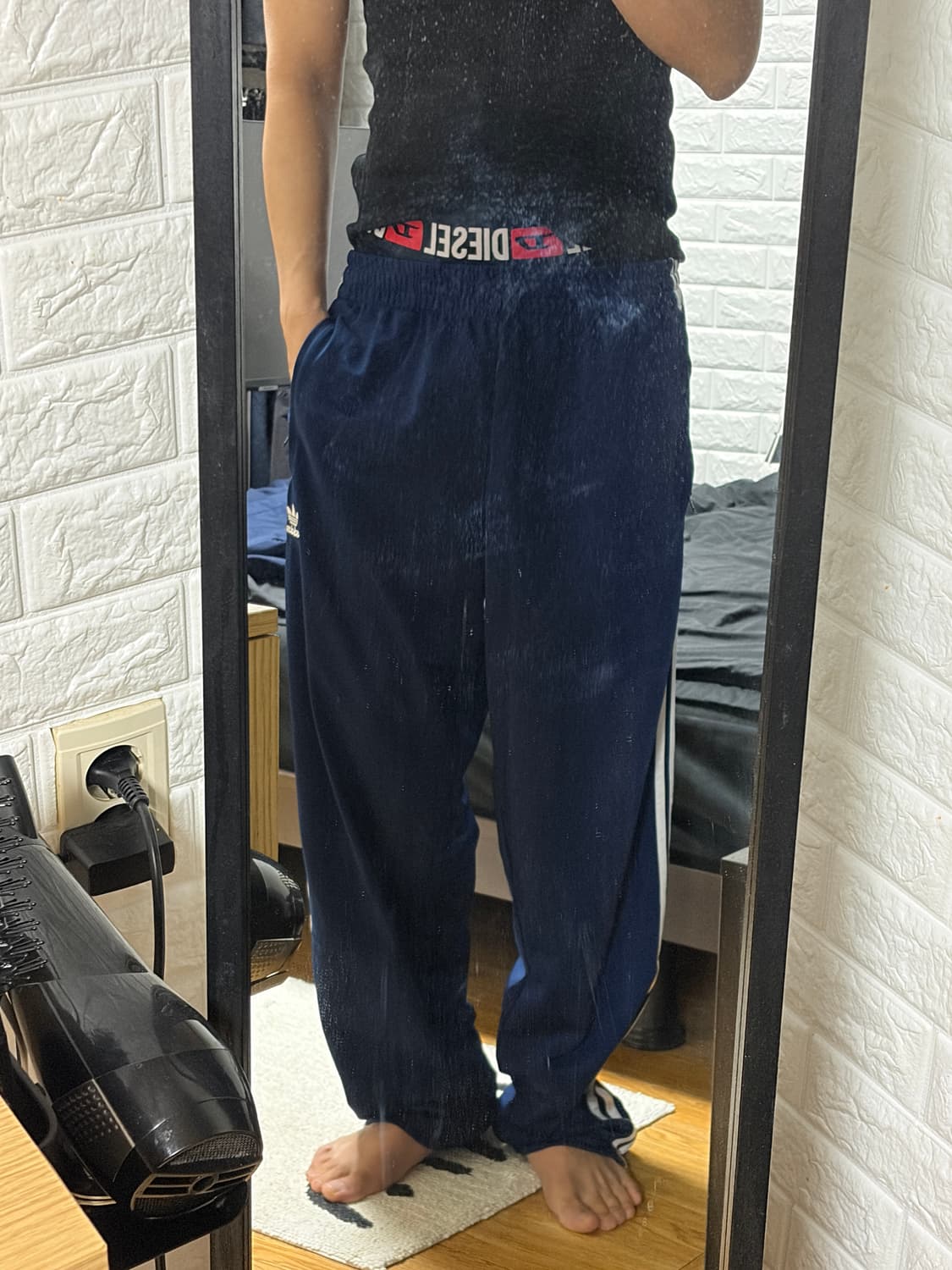 아디다스 파이어버드 트랙 팬츠 인디고컬러 XL 상품이미지1