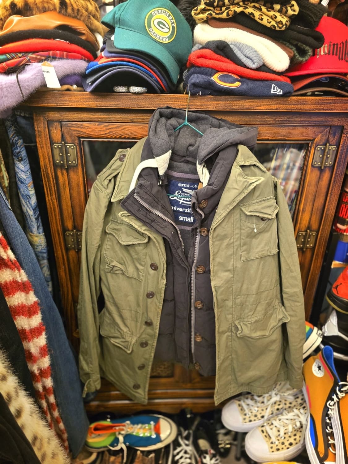 빈티지 독일스타일 밀리터리 자켓 상품이미지5