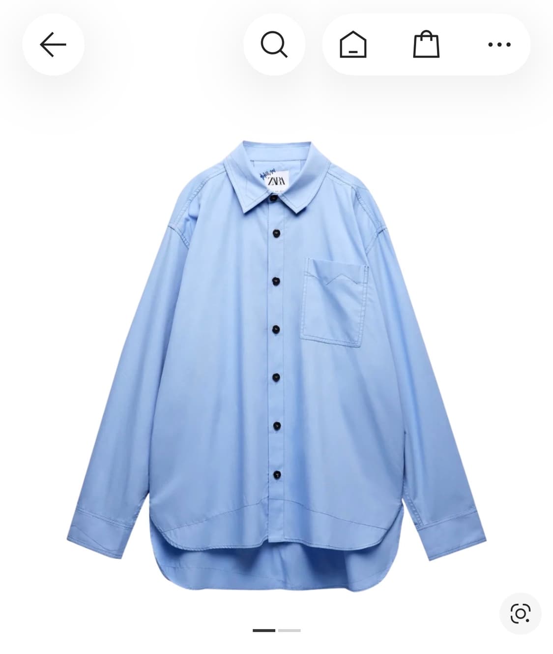자라 아더에러 셔츠 상품이미지1