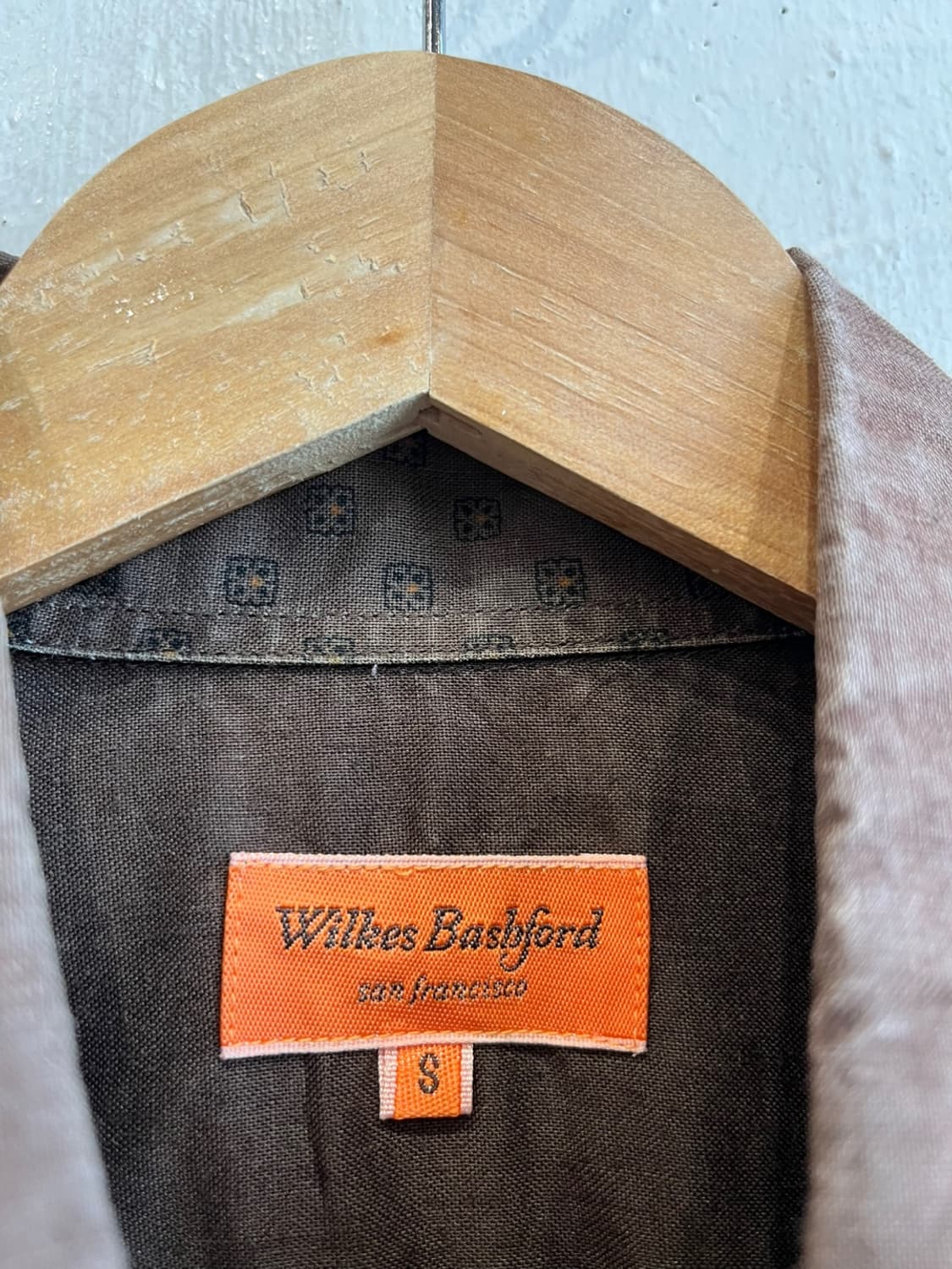  wilkes bashford 퓨어린넨 하프셔츠 반팔셔츠 상품이미지5