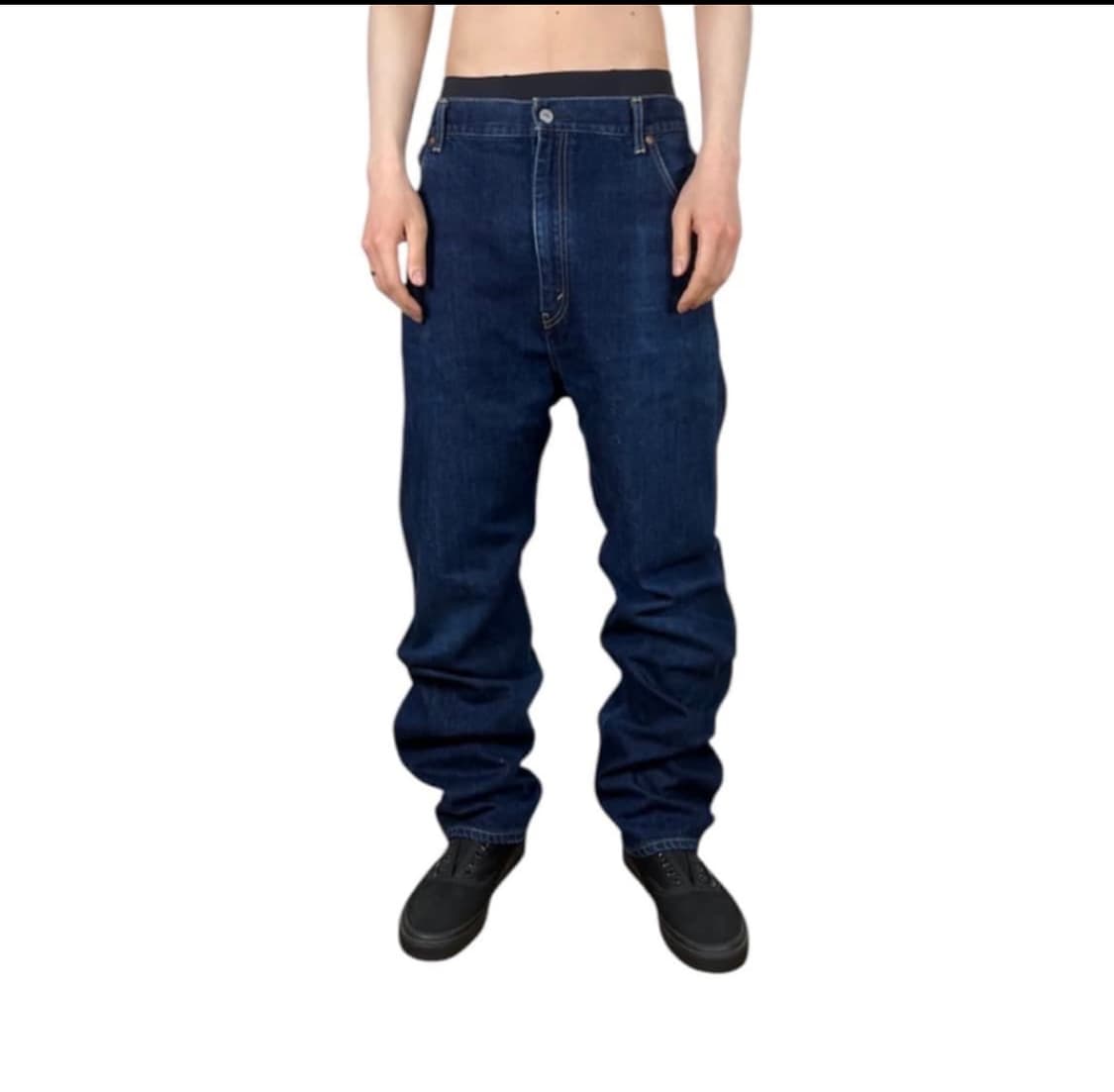 준야와타나베 리바이스 절개 데님 XS 상품이미지2