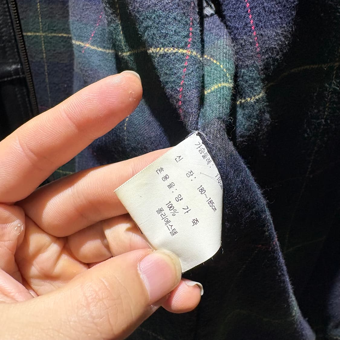 이테리 100%양가죽 빈티지 레더자켓 상품이미지7