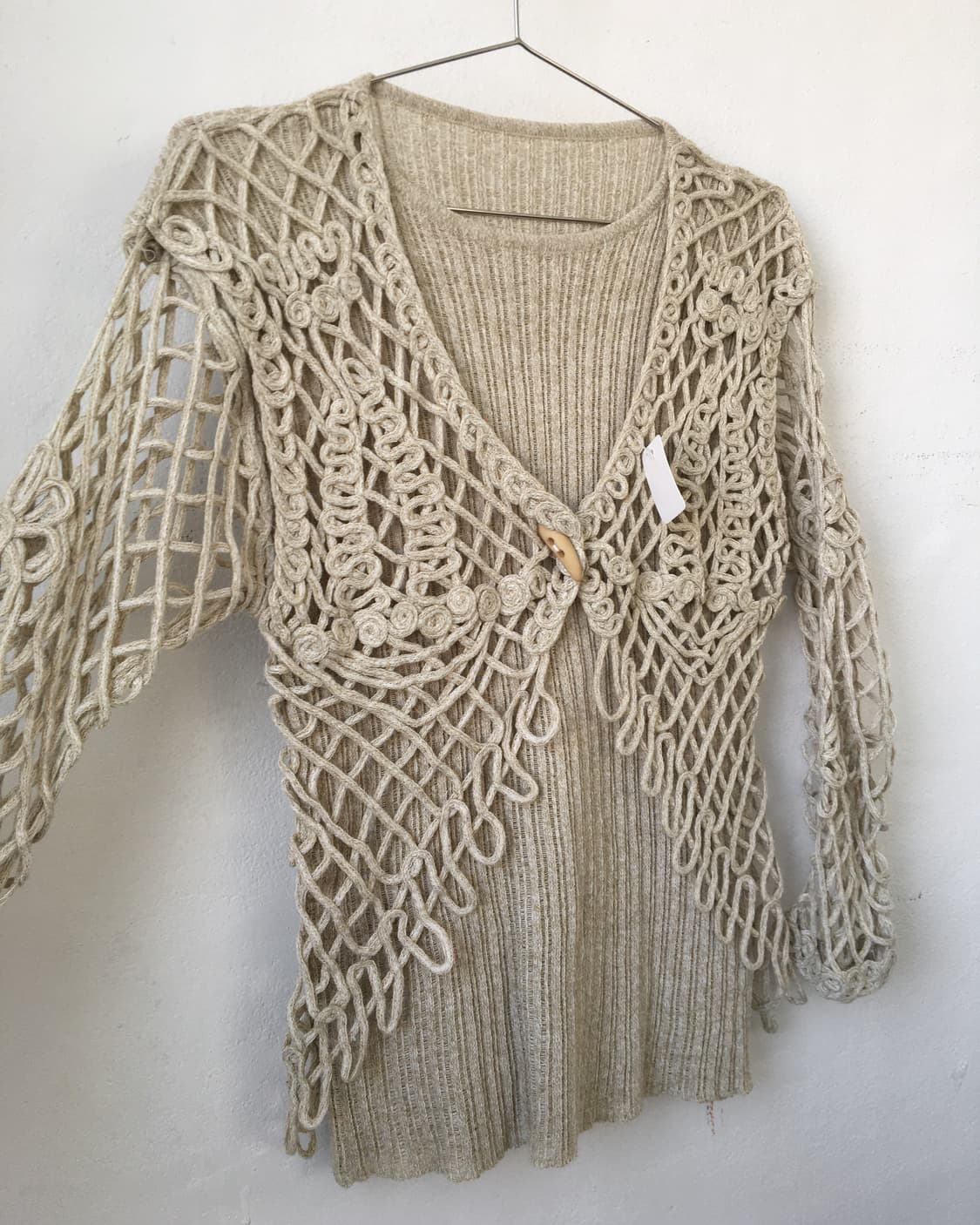 Crochet layered knit 상품이미지4