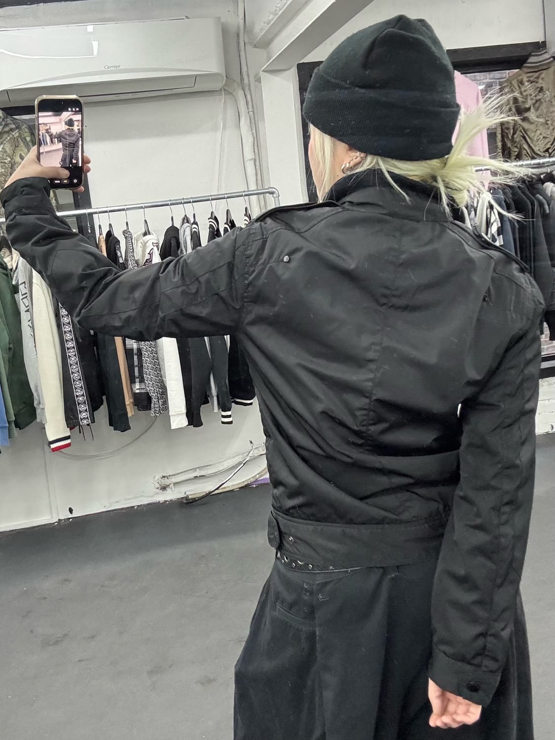 VTG Y2K 넥버튼 자켓 상품이미지5