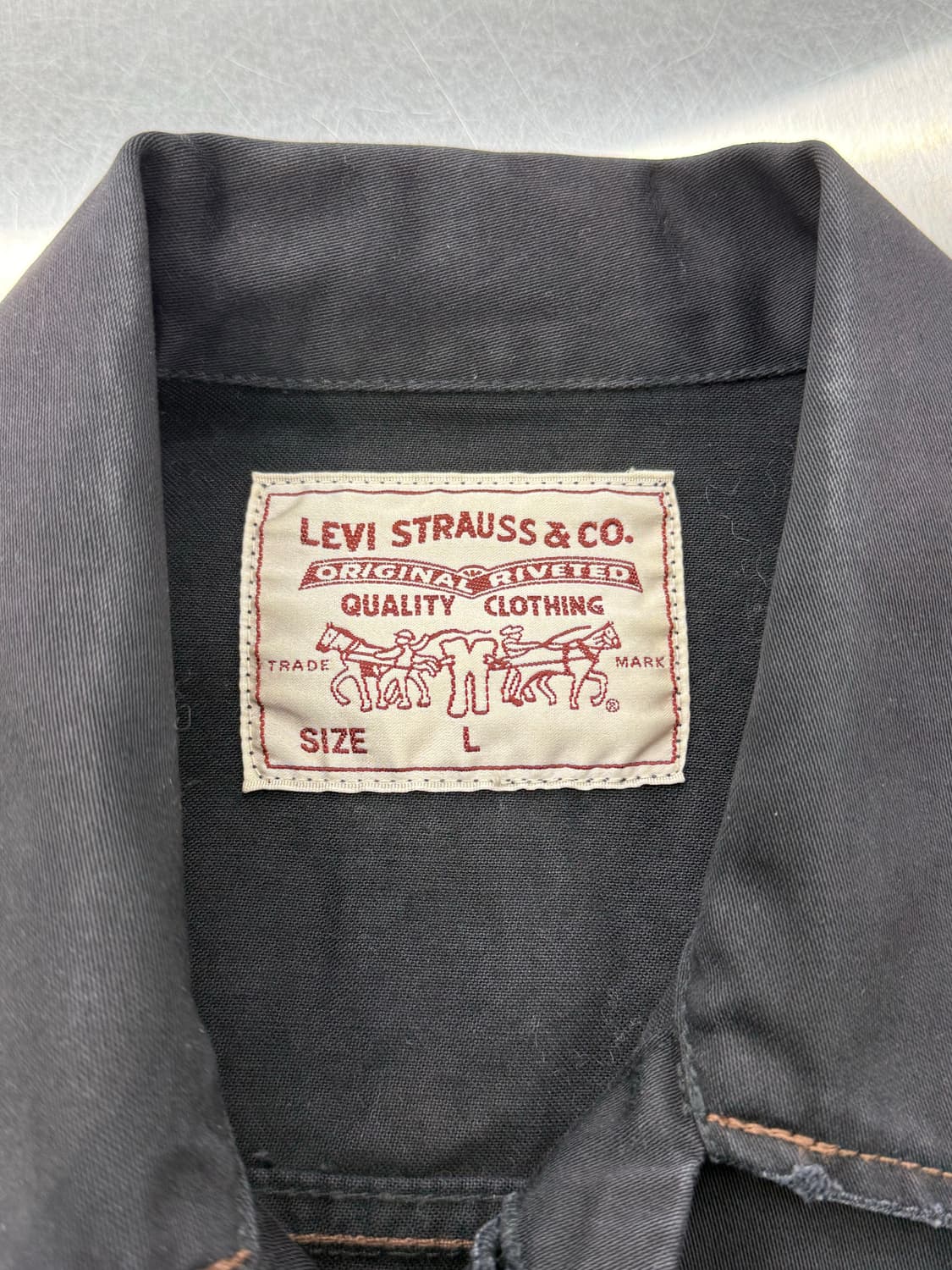 리바이스 90s 카우보이 스터드 트러커 데님 자켓 상품이미지7