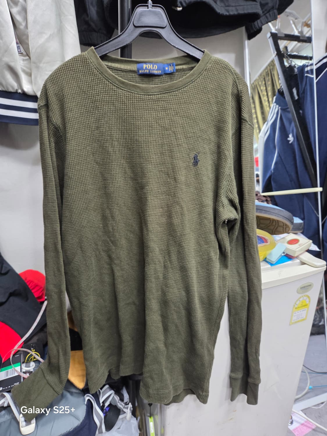 폴로  랄프로렌   와플   롱슬리브   긴팔 상품이미지1