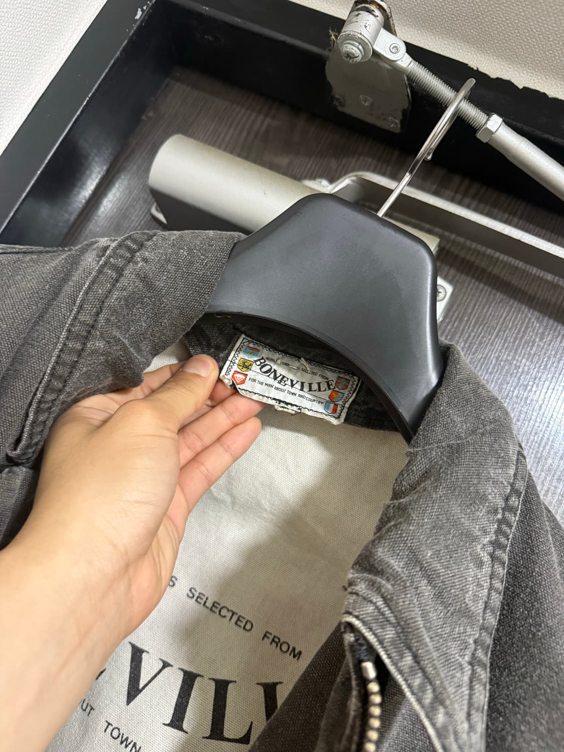 80s boneville 데님 더치 폴리스 자켓 상품이미지6