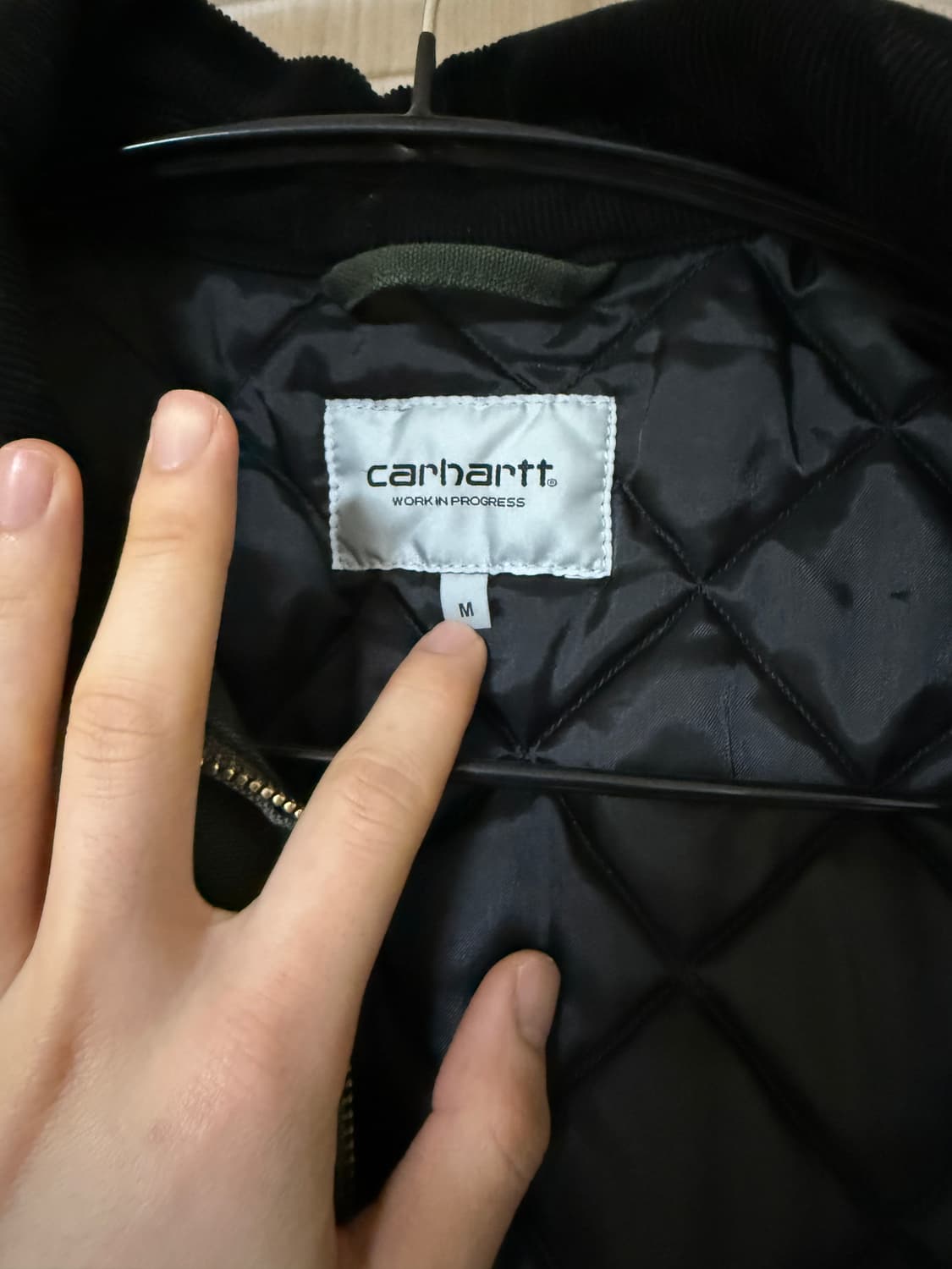 칼하트 wip 디트로이트 올리브 블랙 상품이미지4